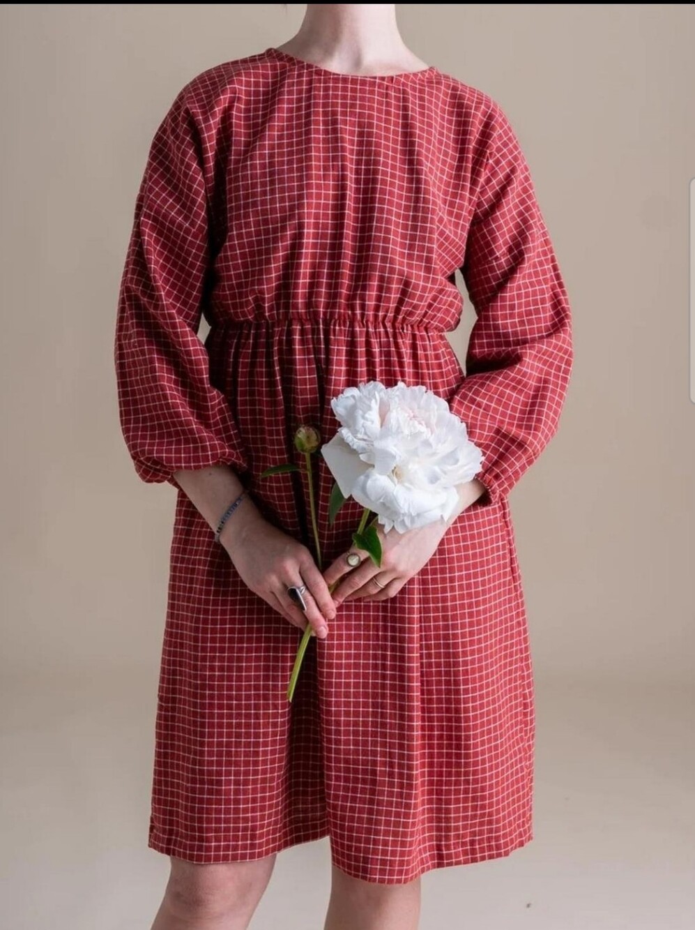 {Conscious Clothing} Clara Dress In Red